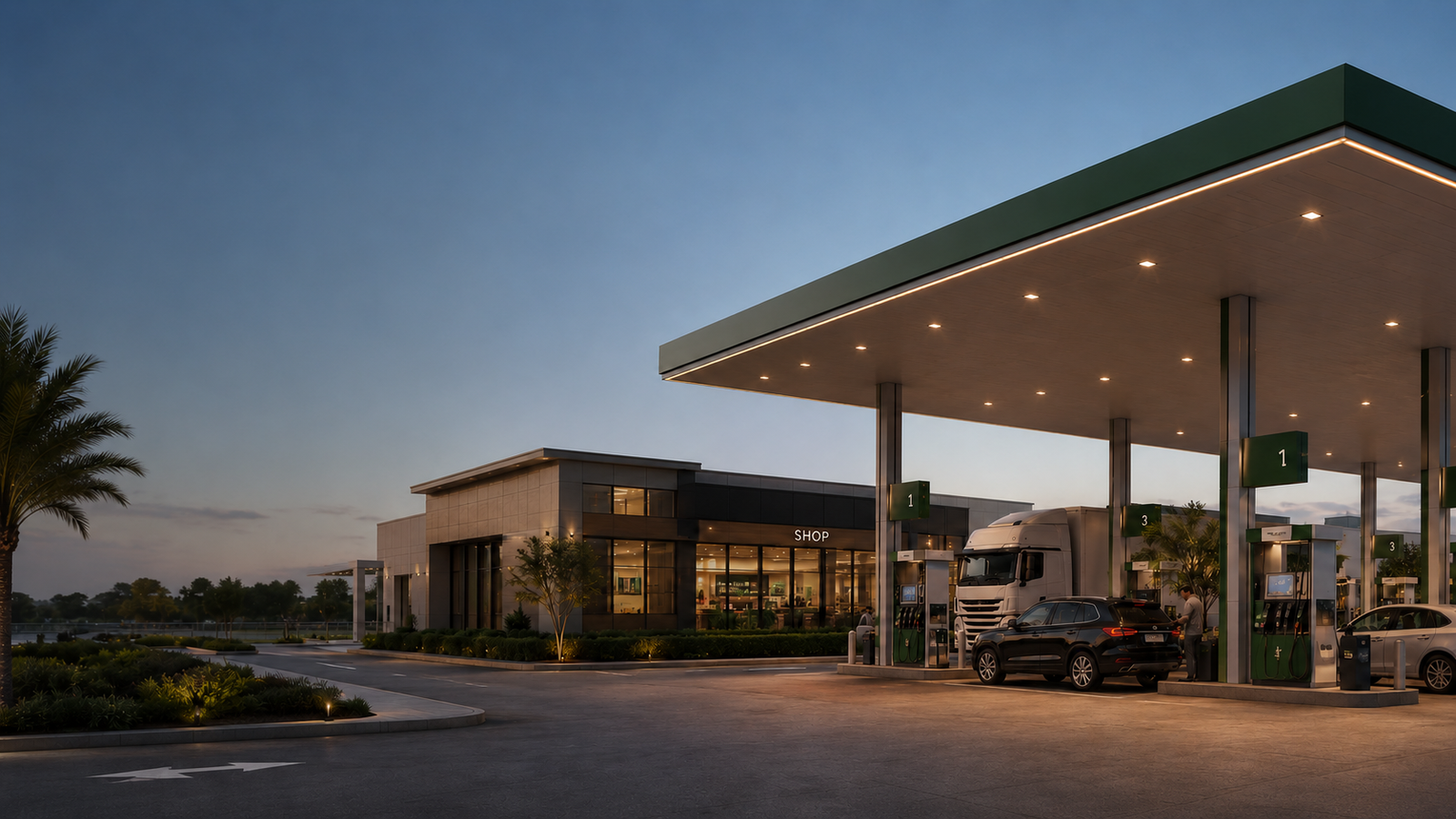 Wataneya Fuel Station, Sadat City